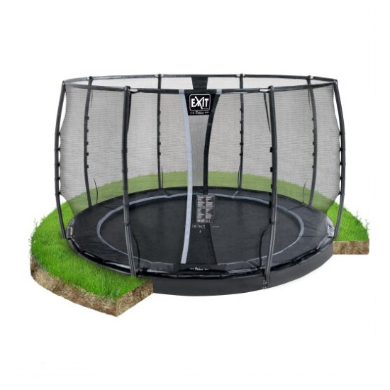 Exit in ground trampoline best sale